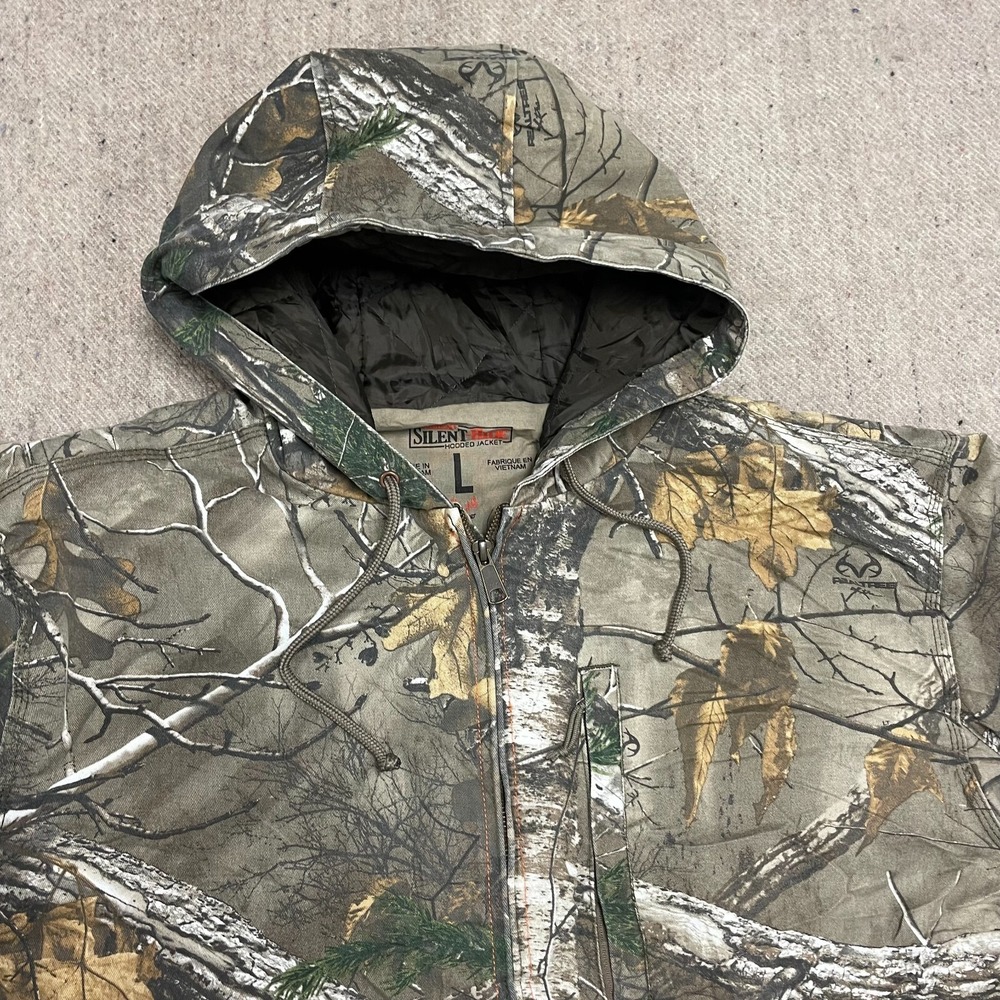 RED HEAD Camo jacket mens‎ large brown wood hunting fishing Realtree - Picture 2 of 10